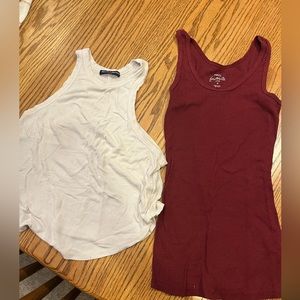 Two racerback tank tops
